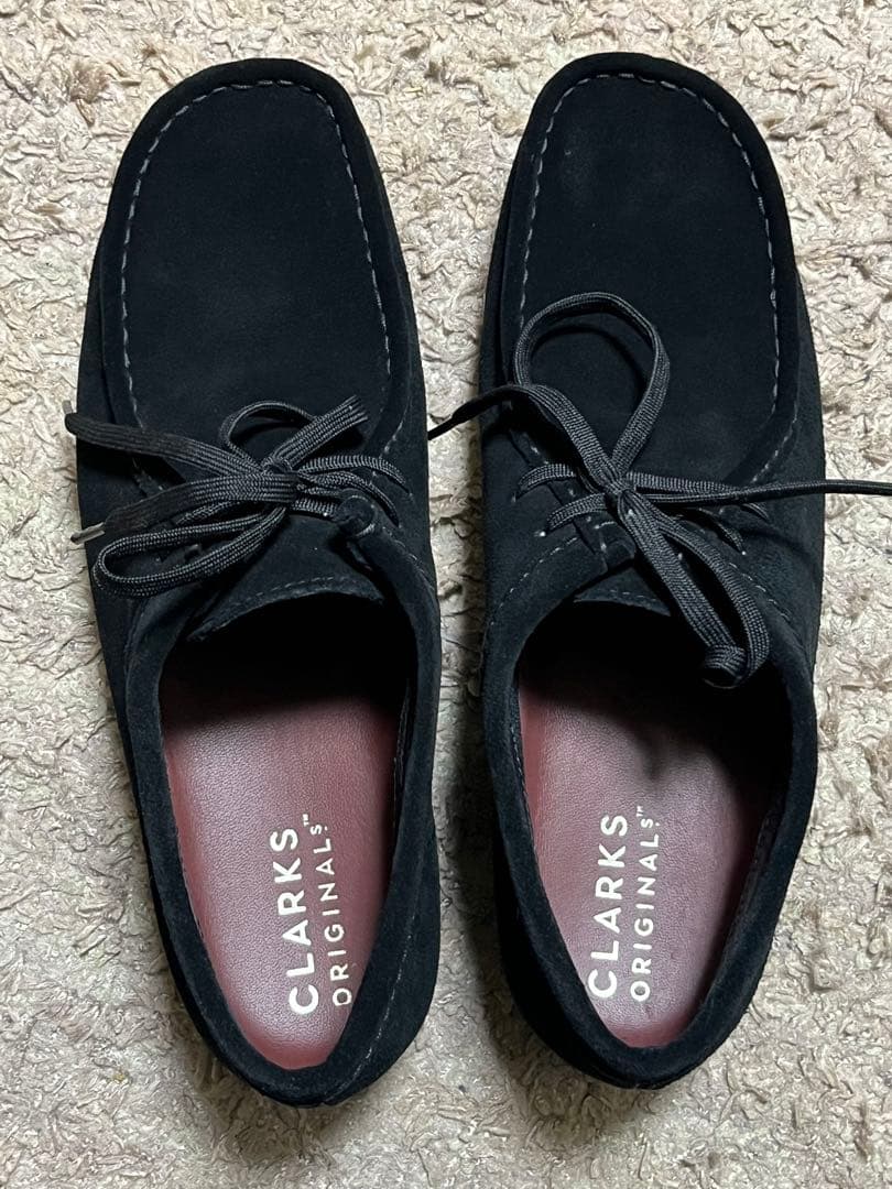 クラークス ワラビーGTX Black UK9