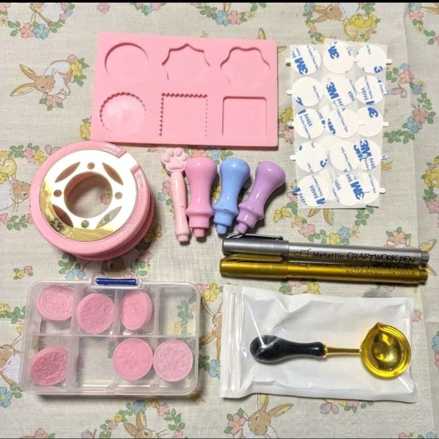 シーリングスタンプ　まとめ売り　シーリングワックス　シーリングキット