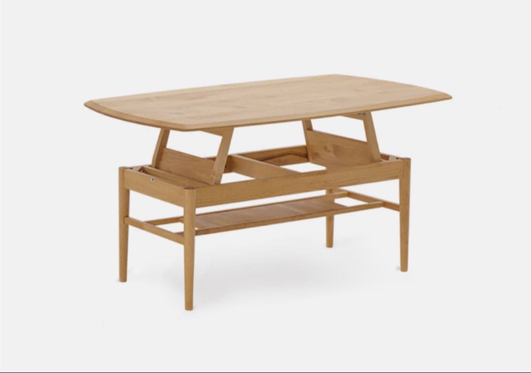 WIDE FD MID TABLE AL 楕円形テーブル