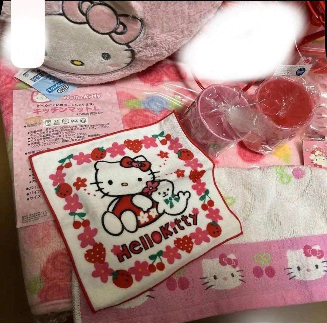 サンリオハローキティ ⭐︎お部屋明るくなってウキウキ❣️グッズアイテム⭐︎ピンク14点