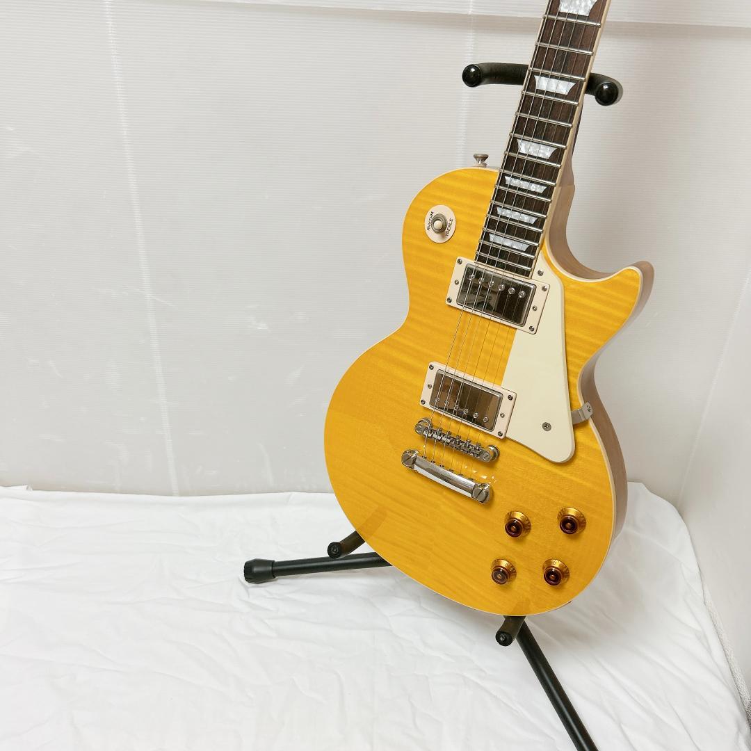 美品 Epiphone エピフォン Lespaul Standard lemon