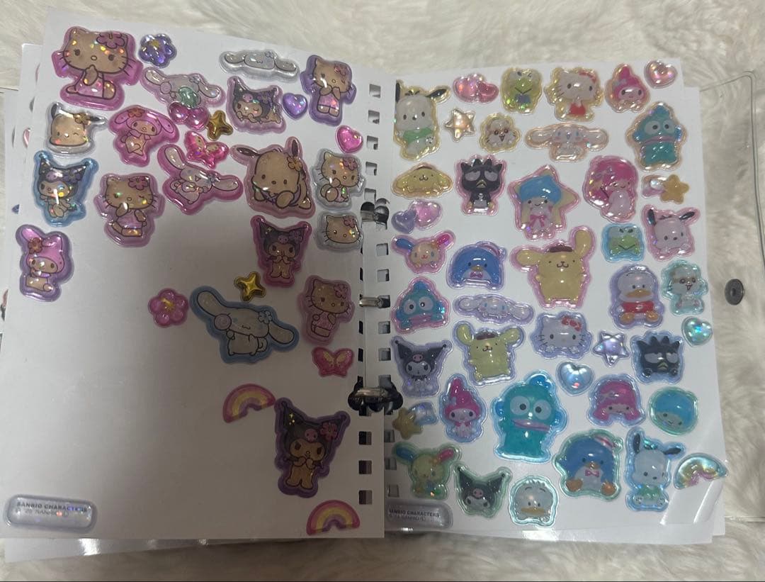 シール帳 完成品 ボンボンドロップシール バインダー