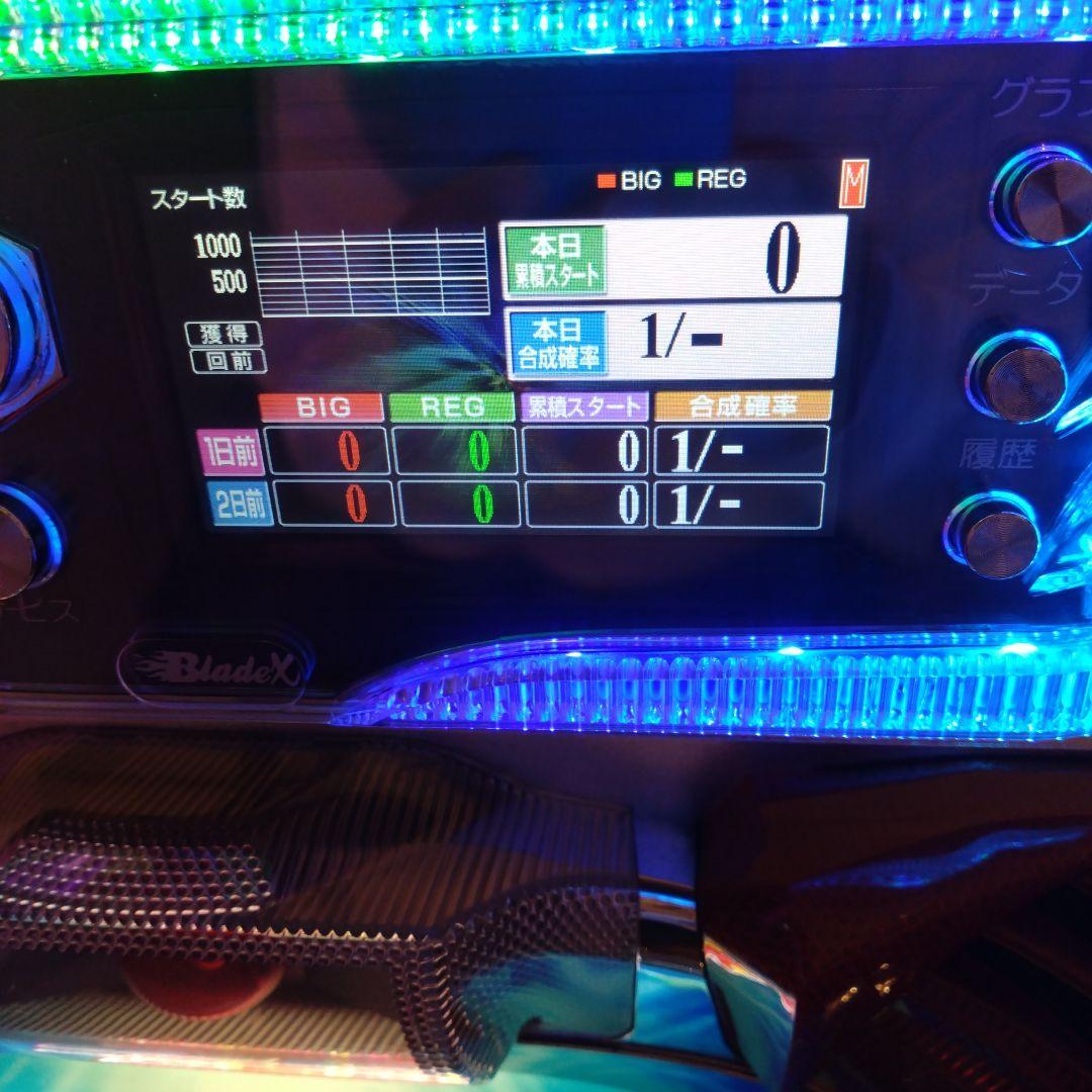 パチスロ ブレイドX データカウンター スロット 実機 アクリル製