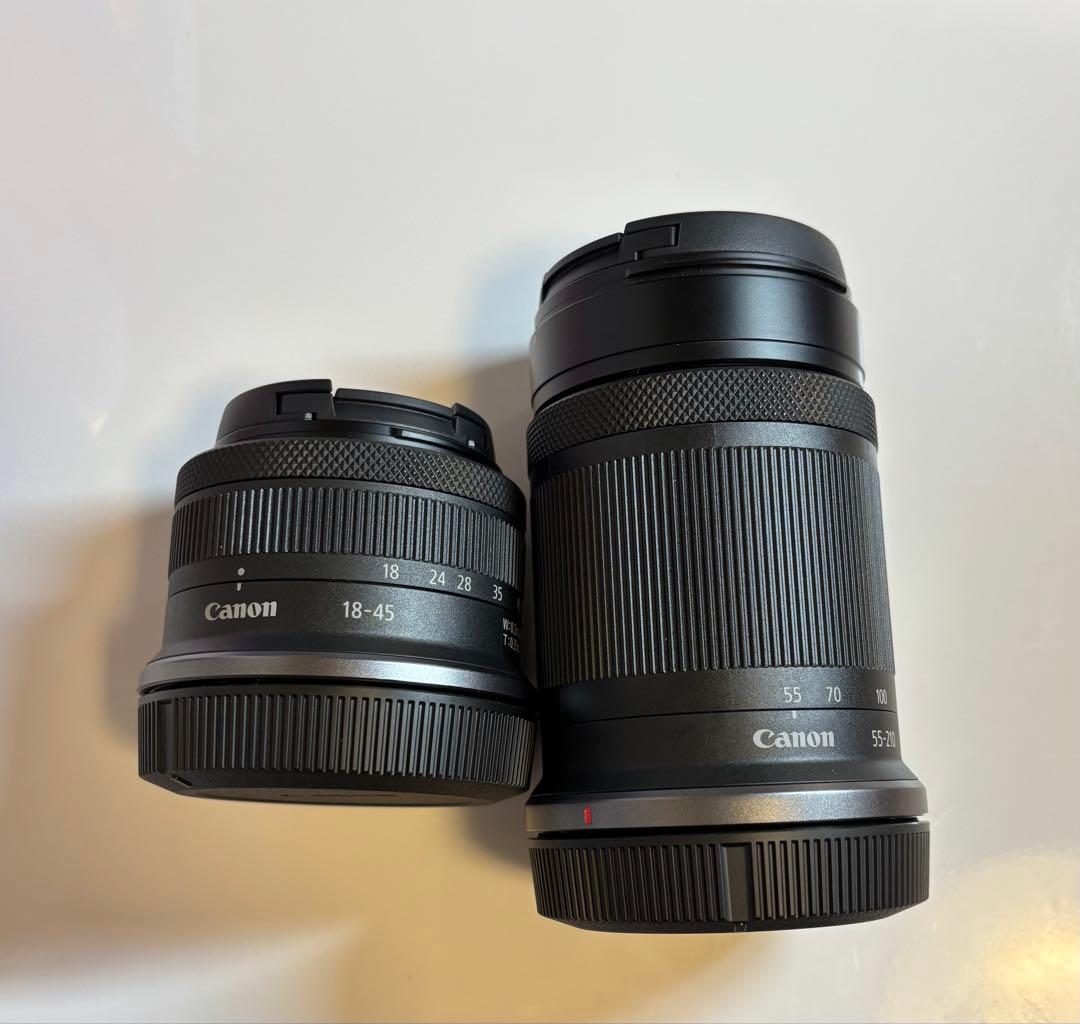 Canon RFレンズ 18-45mm & 55-210mm セット - メルカリ