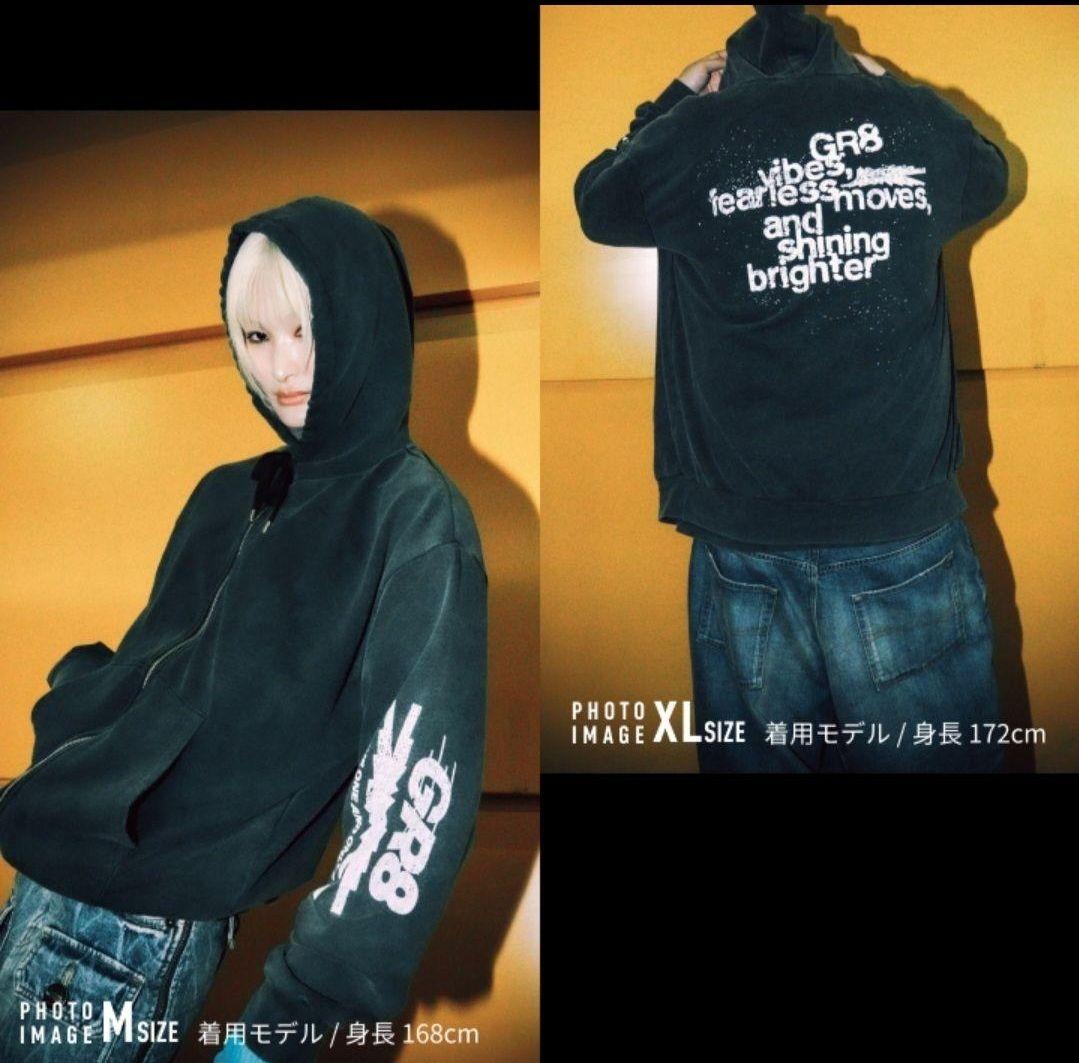 ルセラフィム CROP HOODIE ポップアップ LE SSERAFIM POP UP トップス