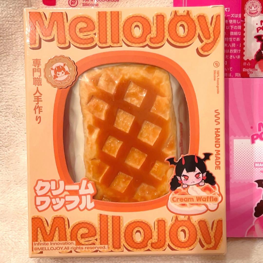新品・シュリンク付】 mellojoy クリームワッフル スクエア メロジョイ