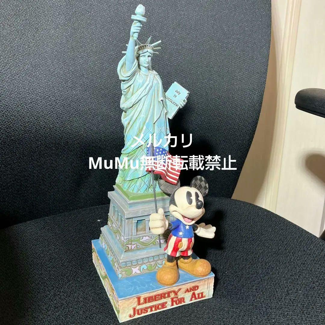 レア ミッキーマウス & 自由の女神 ヴィンテージ 置物