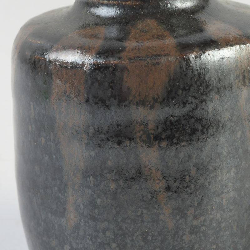 茶道具 瀬戸焼 古瀬戸 茶入 仕覆付 V 9680