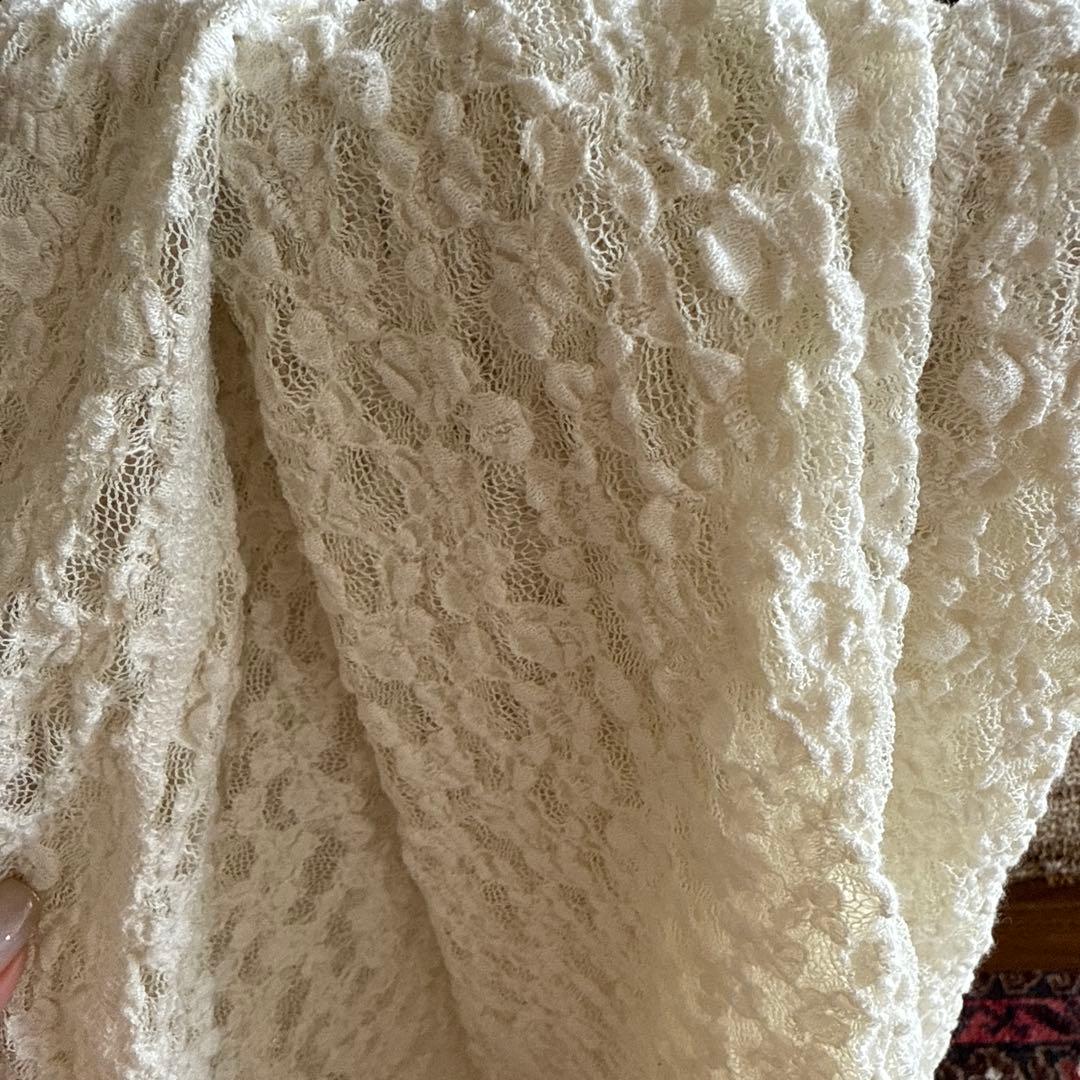 スカート \"Organic Shrink Lacee Panel Skirt\"