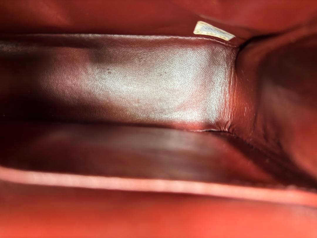 CHANEL ヴィンテージマトラッセ ダブルチェーン G金具 ブラック