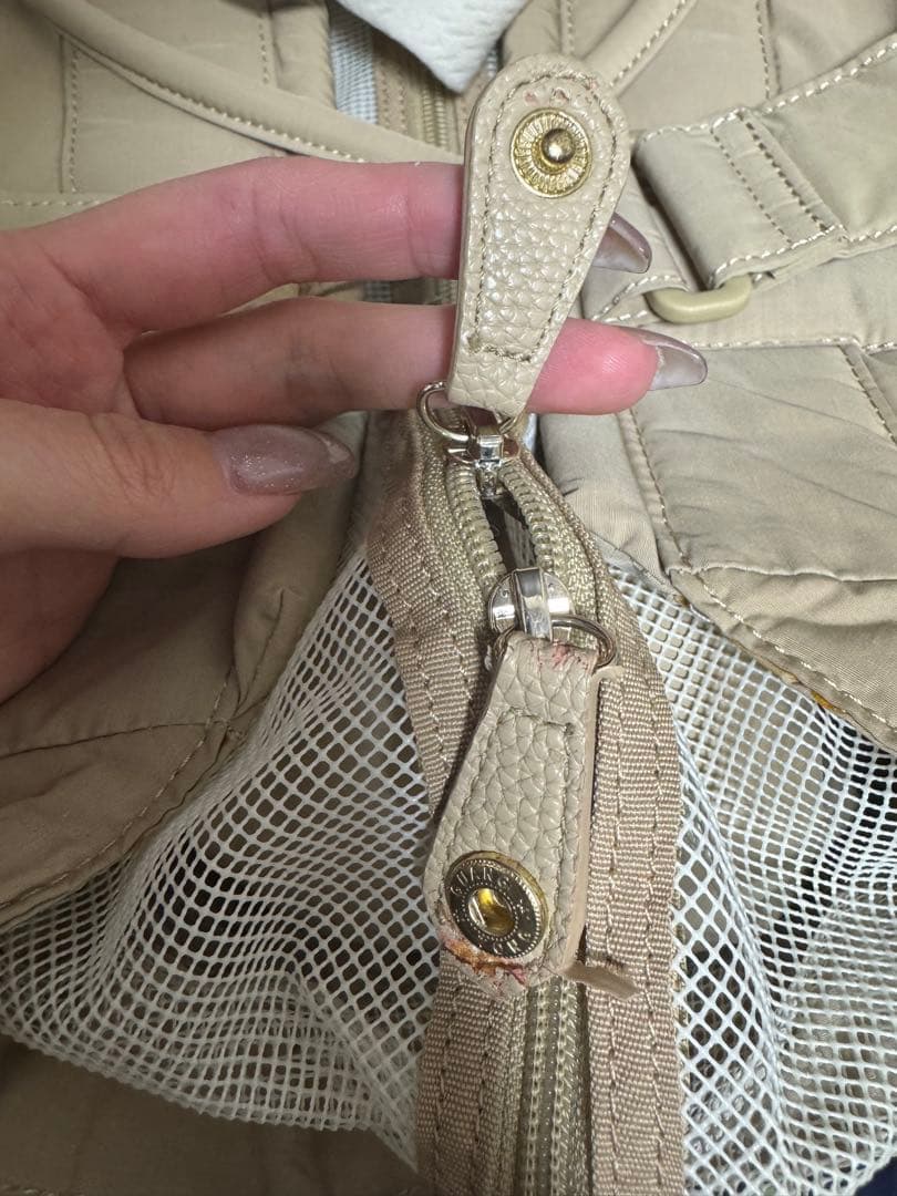 オミ様専用[MIlliong]☆コットンキャンディバックアーモンド☆ large