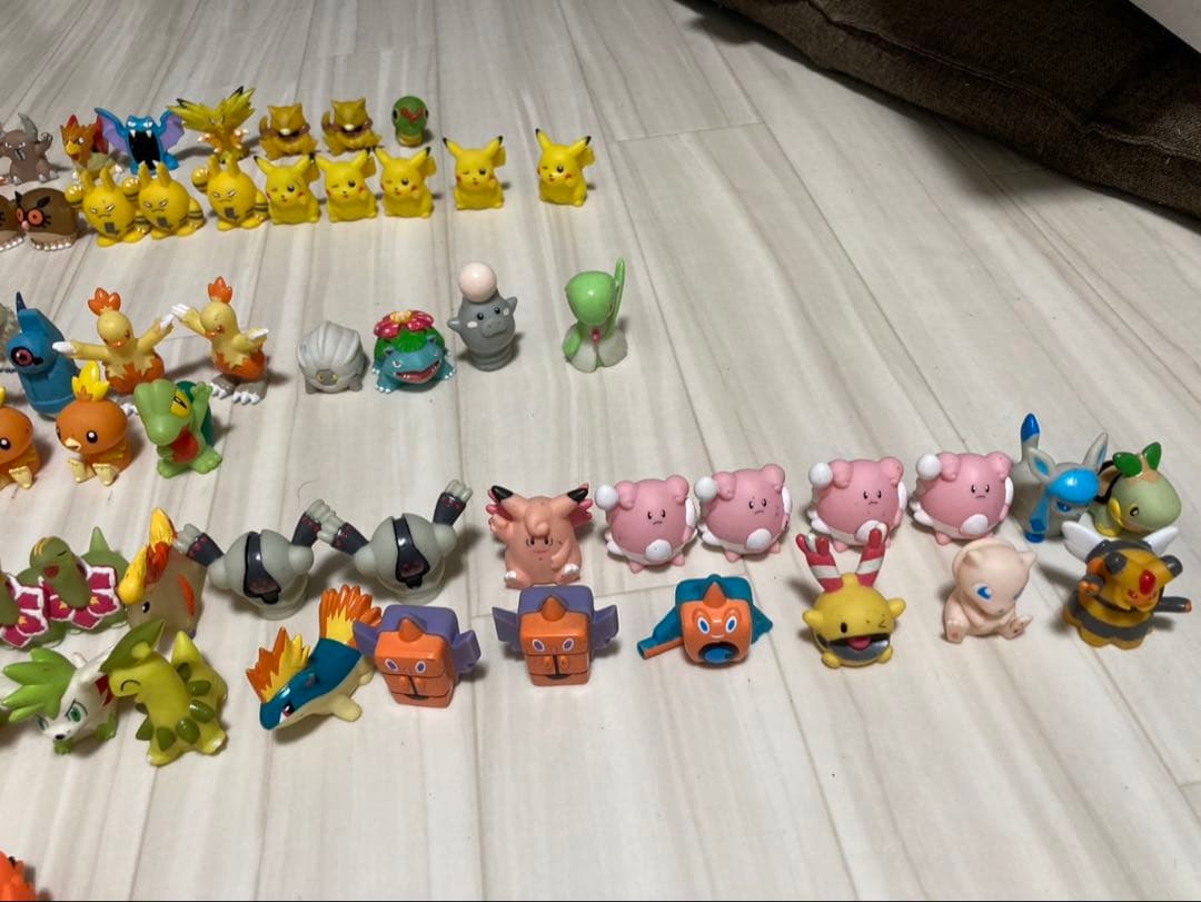 ポケモン 指人形 まとめ91体｜1996年〜2012？年 初期あり クリア14体
