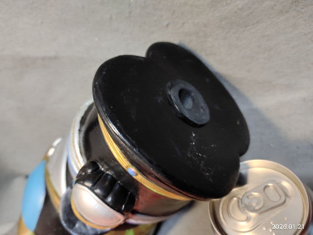 仮面ライダークウガ ジャイアントソフビ貯金箱 - メルカリ 仮面