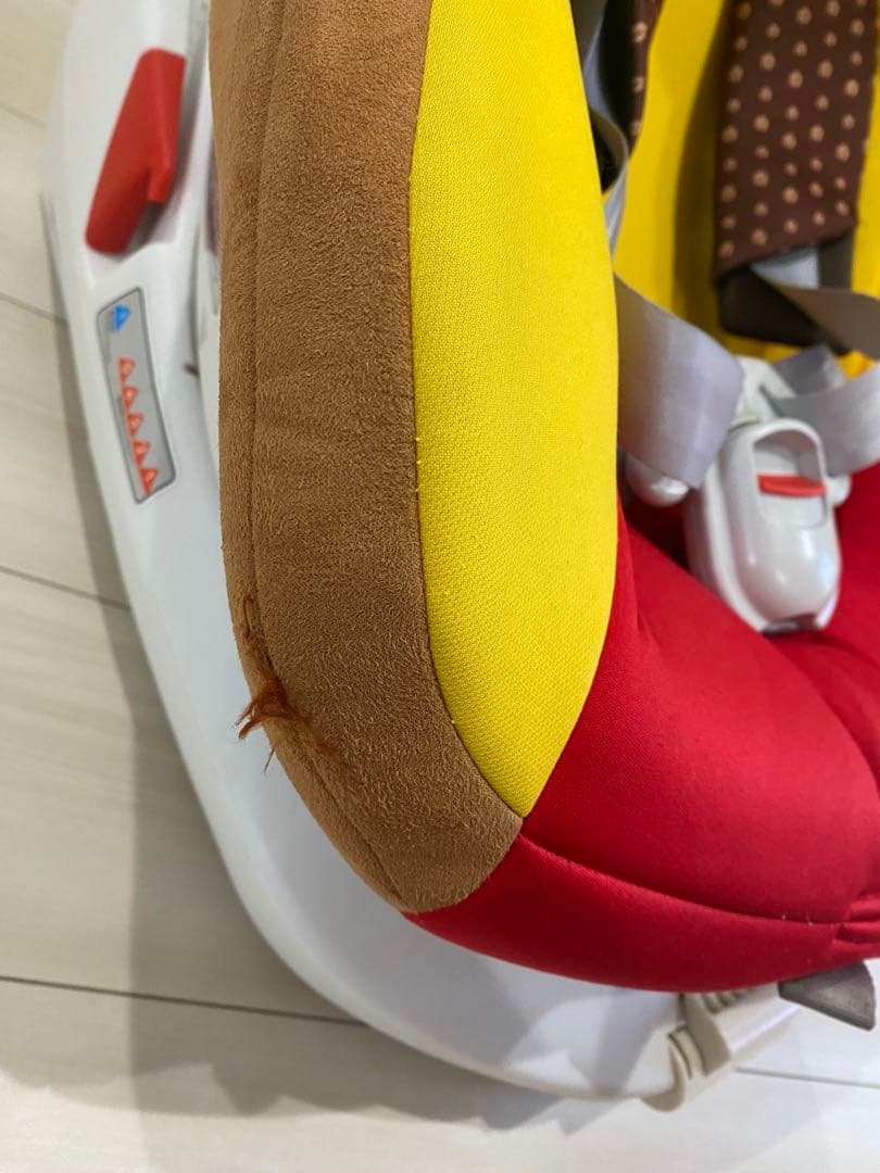 くまのプーさん ターンシート チャイルドシート＆アンパンマンどこでも