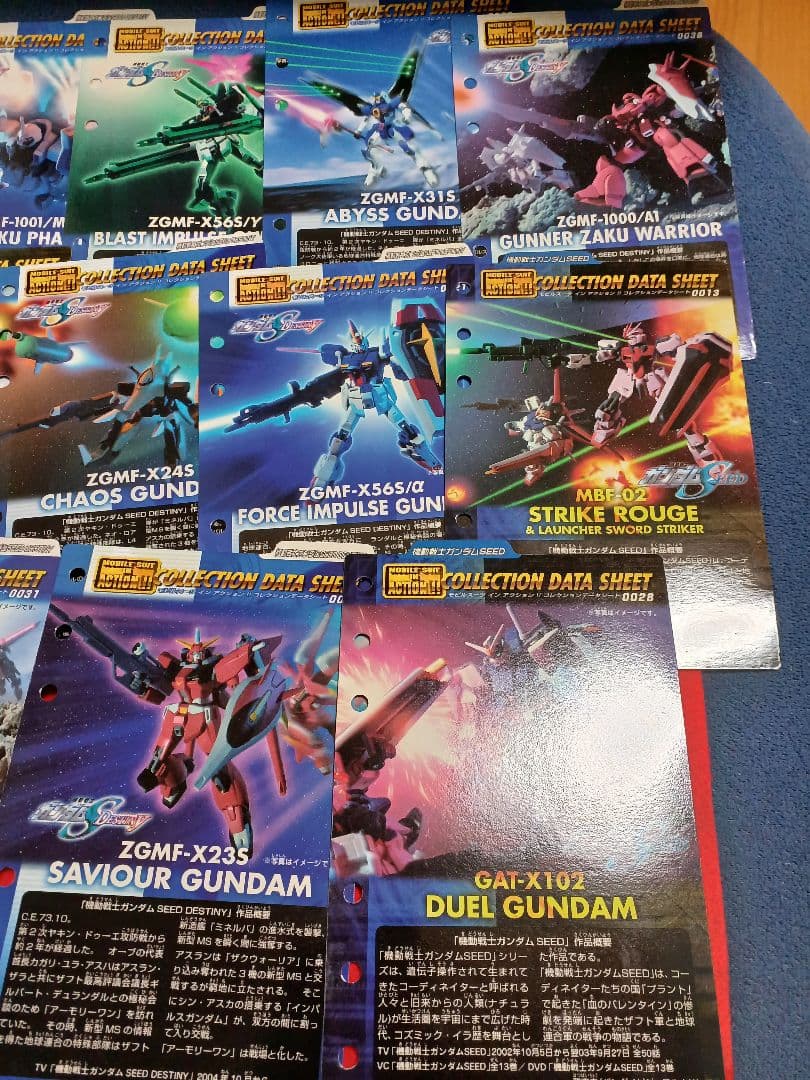 モビルスーツインアクション　ガンダムSEED　15体　MS IN ACTION