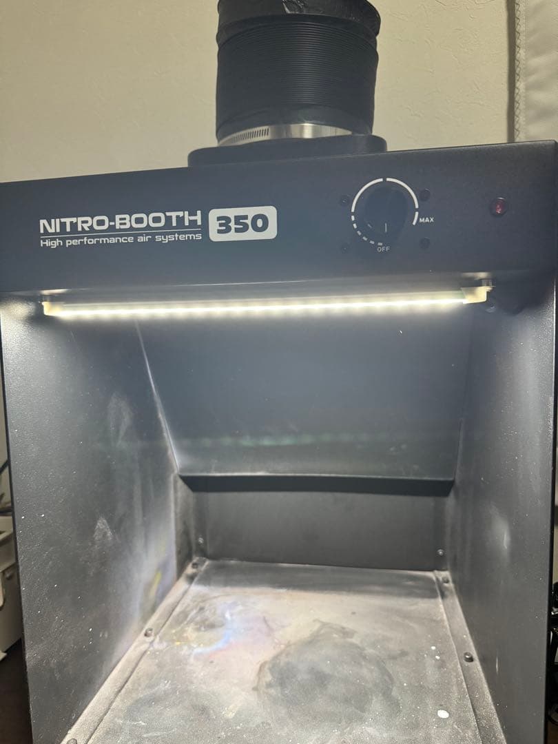 NITRO-BOOTH 350 高性能エアシステム 塗装ブース