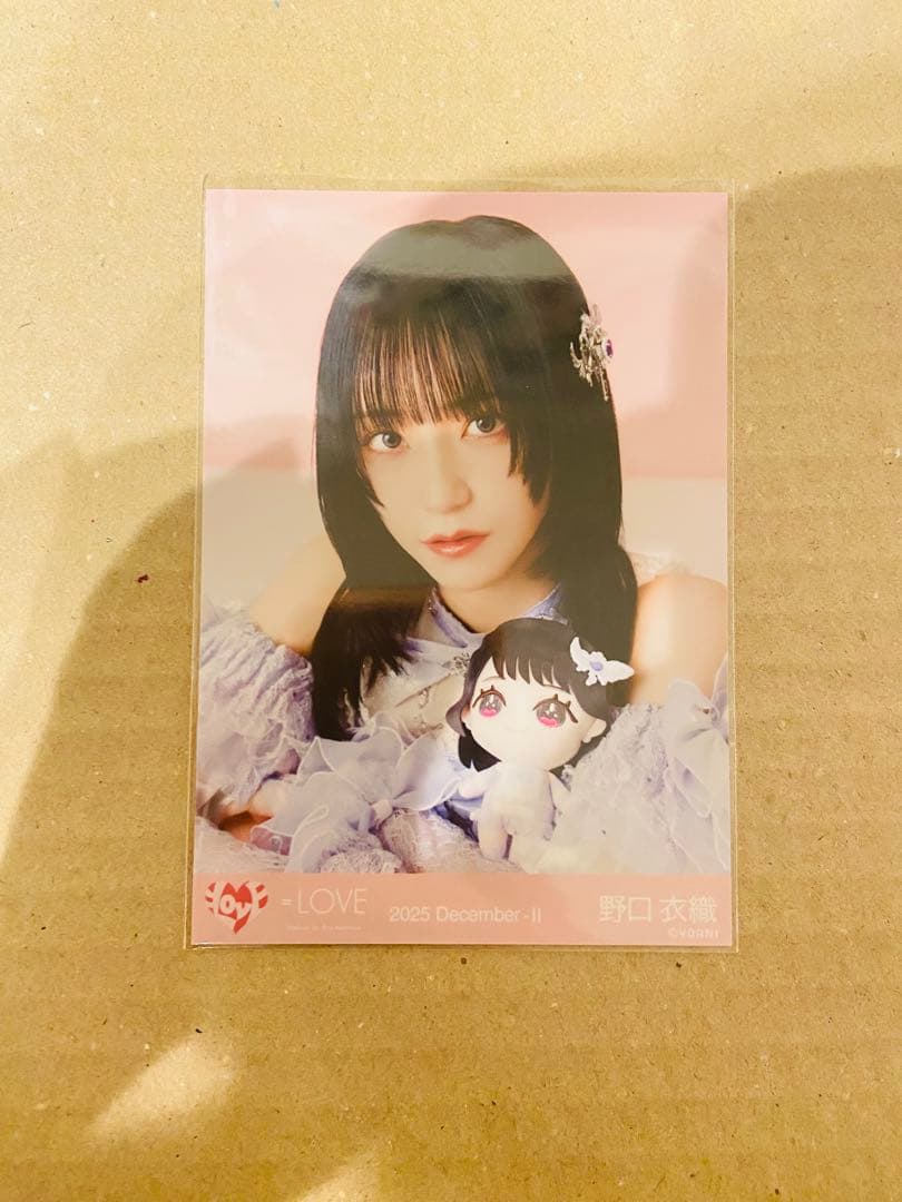 LOVE イコラブ 野口衣織 生写真 モーリーファンタジー③ 魔法少女 ヨリ