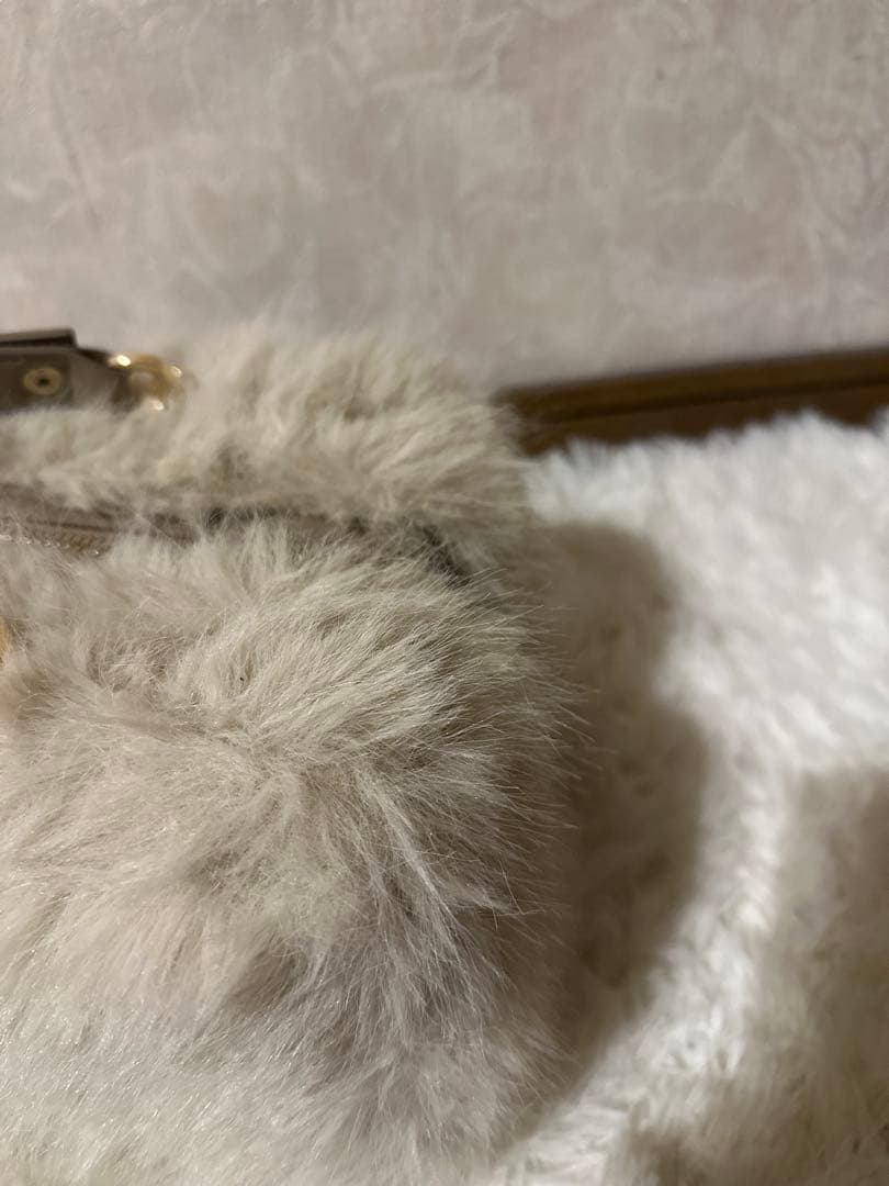 z*l様 Bibiy B. FUR BOX BAG ベージュ