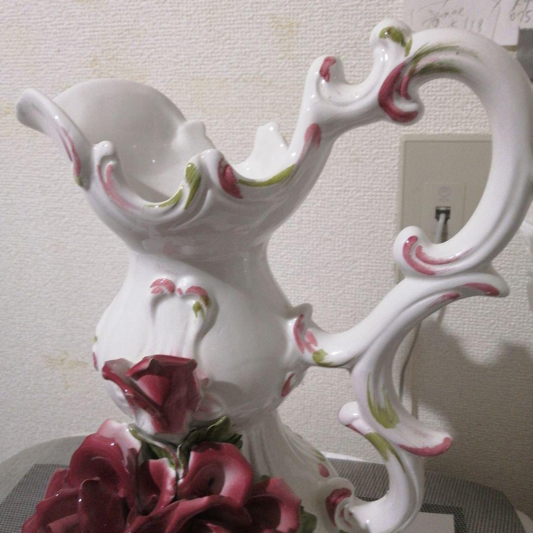 DEMAIN デ-メイン イタリア製 フラワーモチーフ ヨーロピアン インテリア