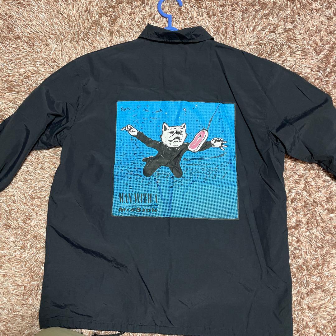 MAN WITH A MISSION スメルスライクイイ肉コーチジャケット