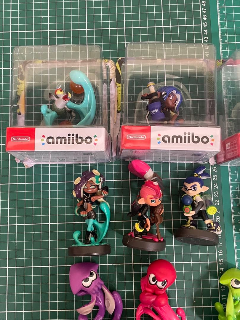 スプラトゥーン　amiibo まとめ売り　10体　タコ　イイダ　アオリ　等