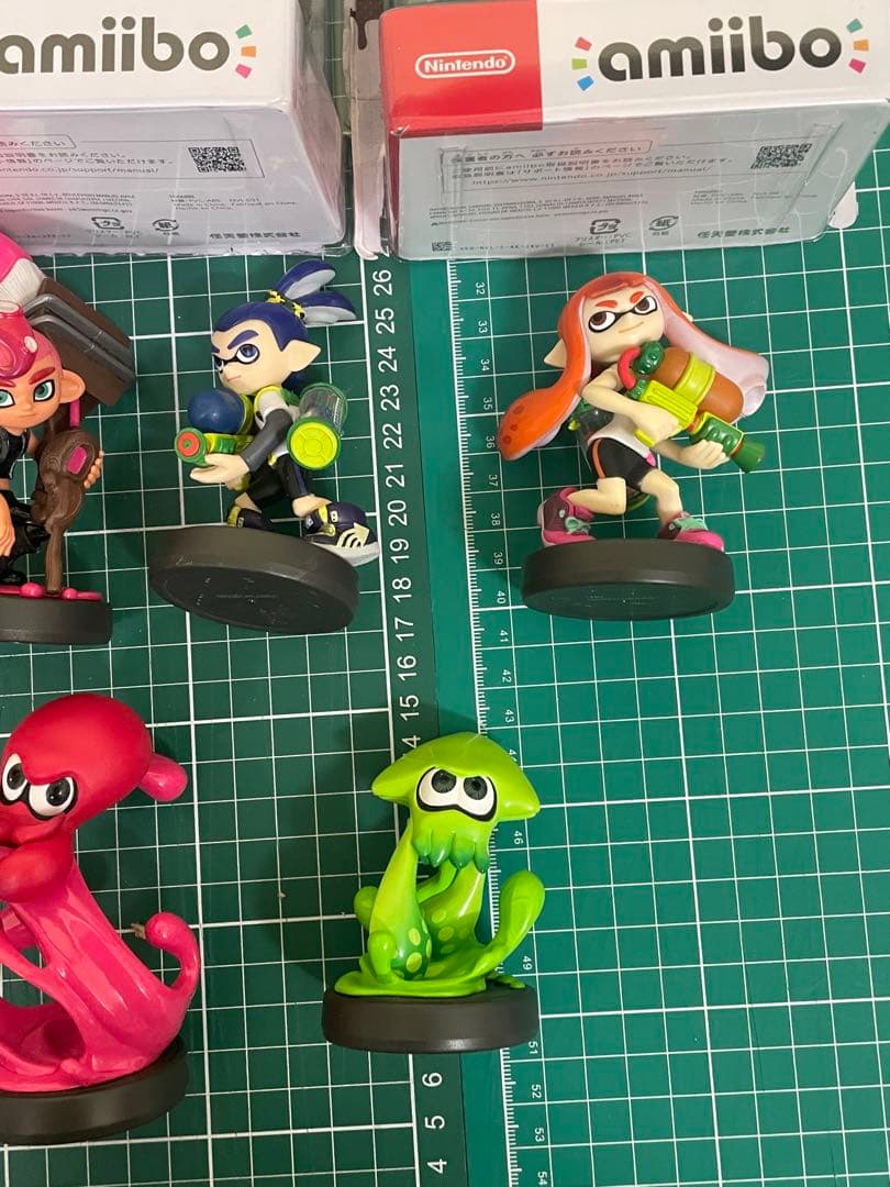 スプラトゥーン　amiibo まとめ売り　10体　タコ　イイダ　アオリ　等