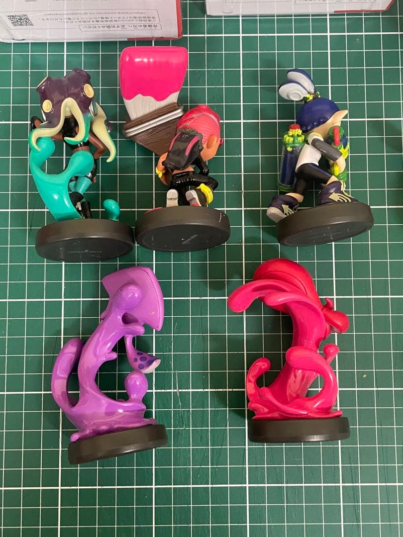 スプラトゥーン　amiibo まとめ売り　10体　タコ　イイダ　アオリ　等