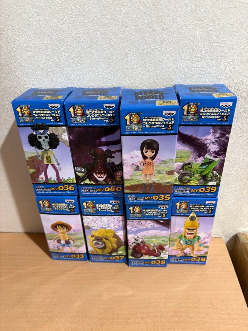 ストロングワールド コレクタブルフィギュア Strong World ver.5 ワンピース 組立式劇場版ワールドコレクタブルフィギュア