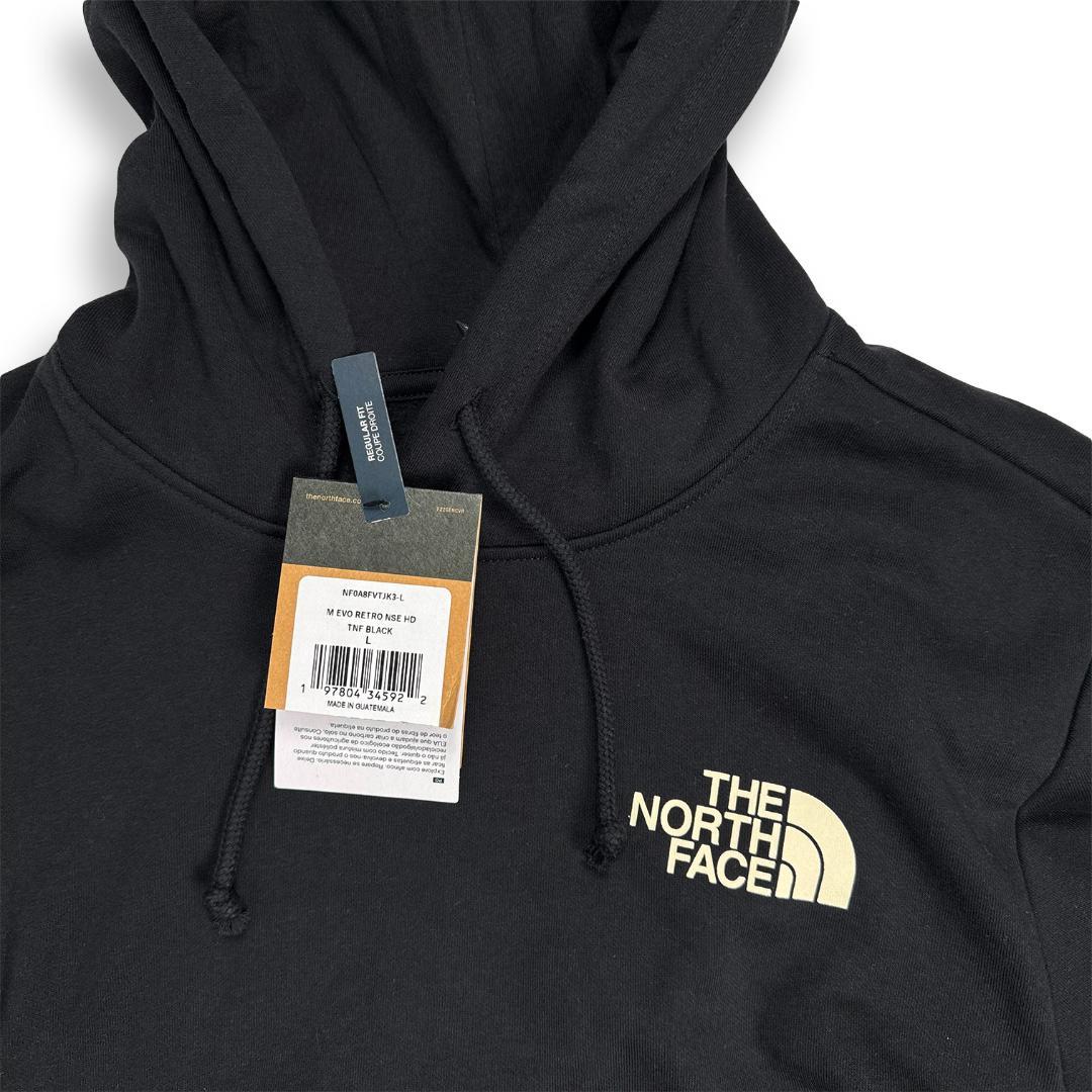 ノースフェイス「新品正規品タグ付き」海外限定EVO RetroパーカーL