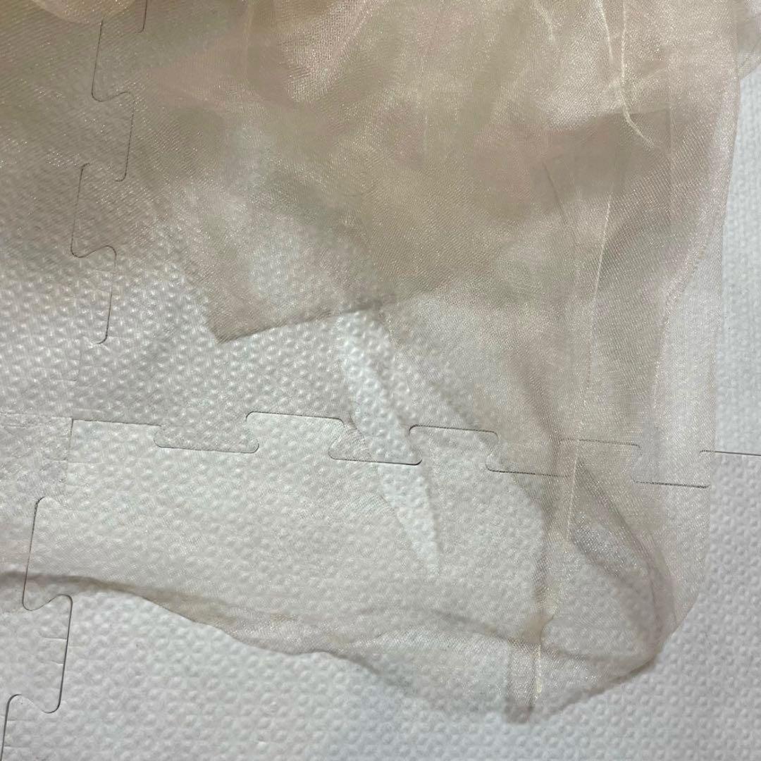 ローブドフルール DEA キャバクラ リボン チュール シアー ロング ドレス