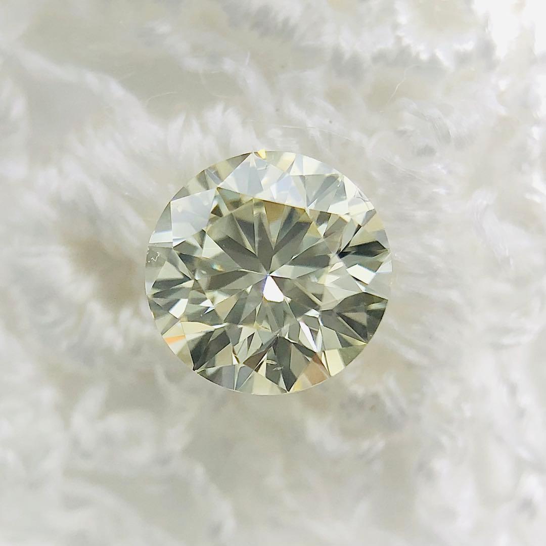 アクセサリー 0.434ct Very Light Yellow SI-1 VG