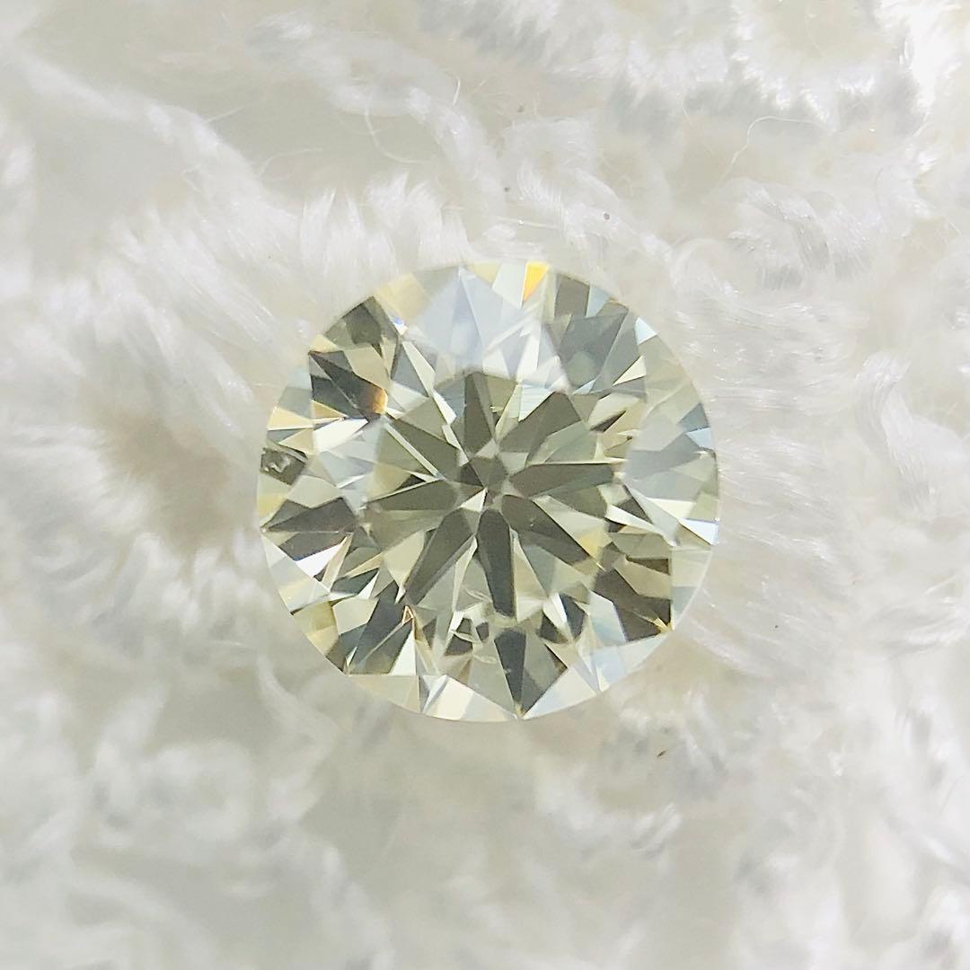 アクセサリー 0.434ct Very Light Yellow SI-1 VG