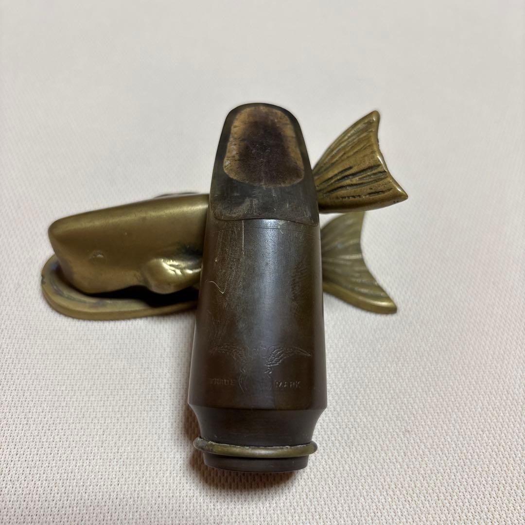 アルト・サックス用マウスピース とキャップ