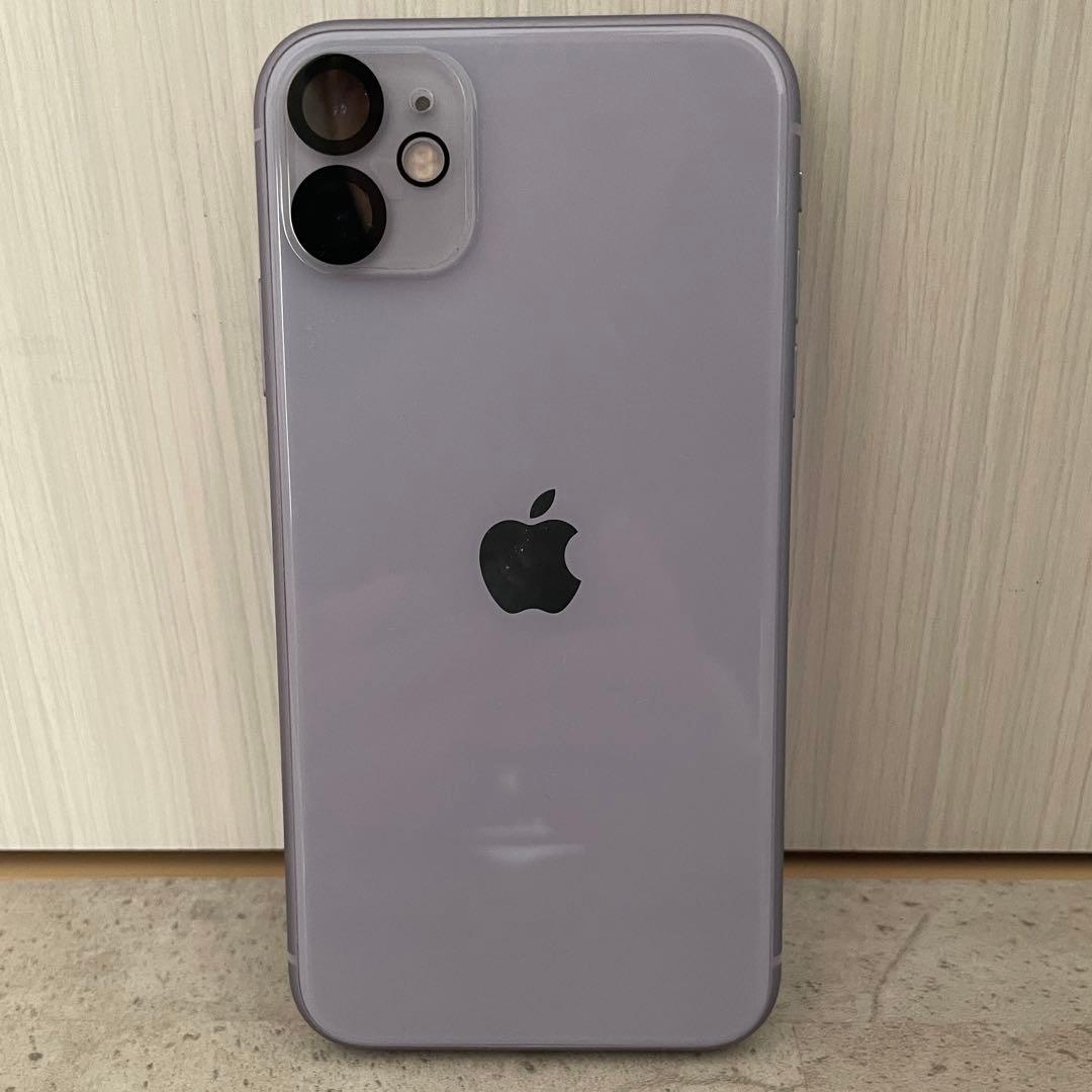 バッテリー94%・傷無し】iPhone11 64GB パープル SIMフリー