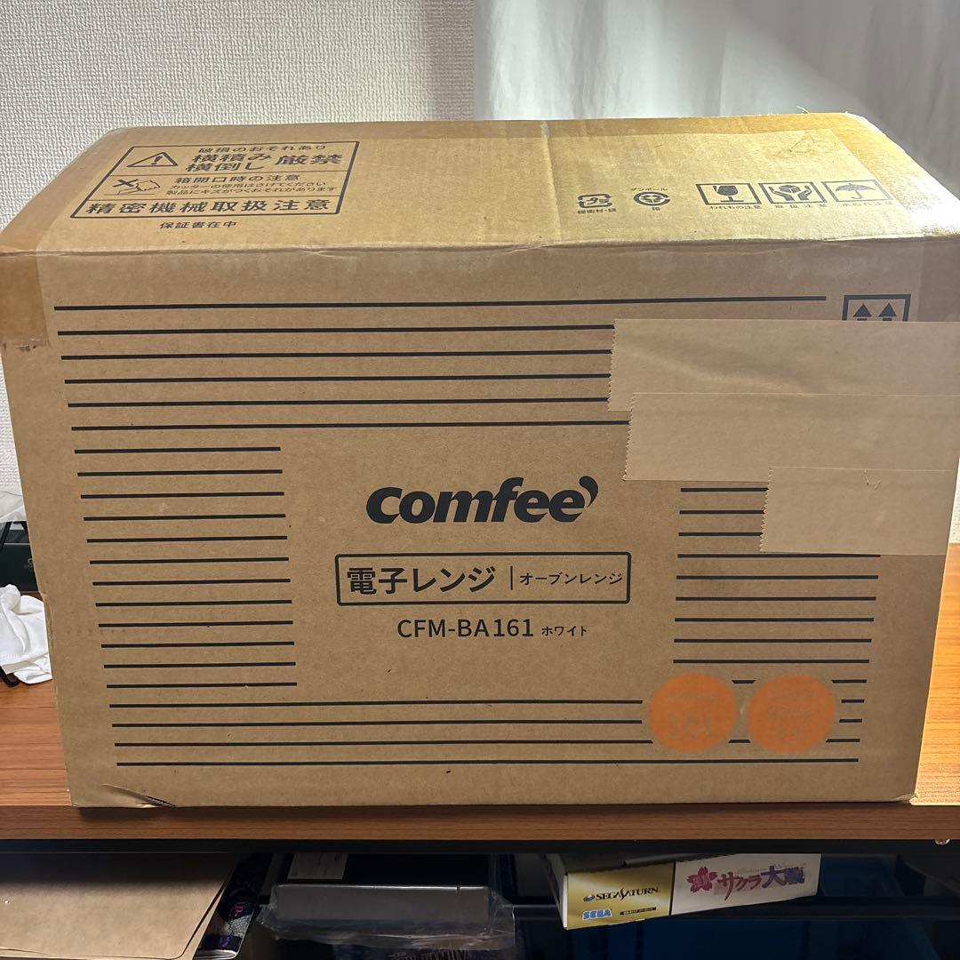 未使用品　comfee 電子レンジ　50/60Hz対応　CFM-BA161 Amazon | COMFEE' オーブンレンジ 16L大容量 重量センサー付き ターン