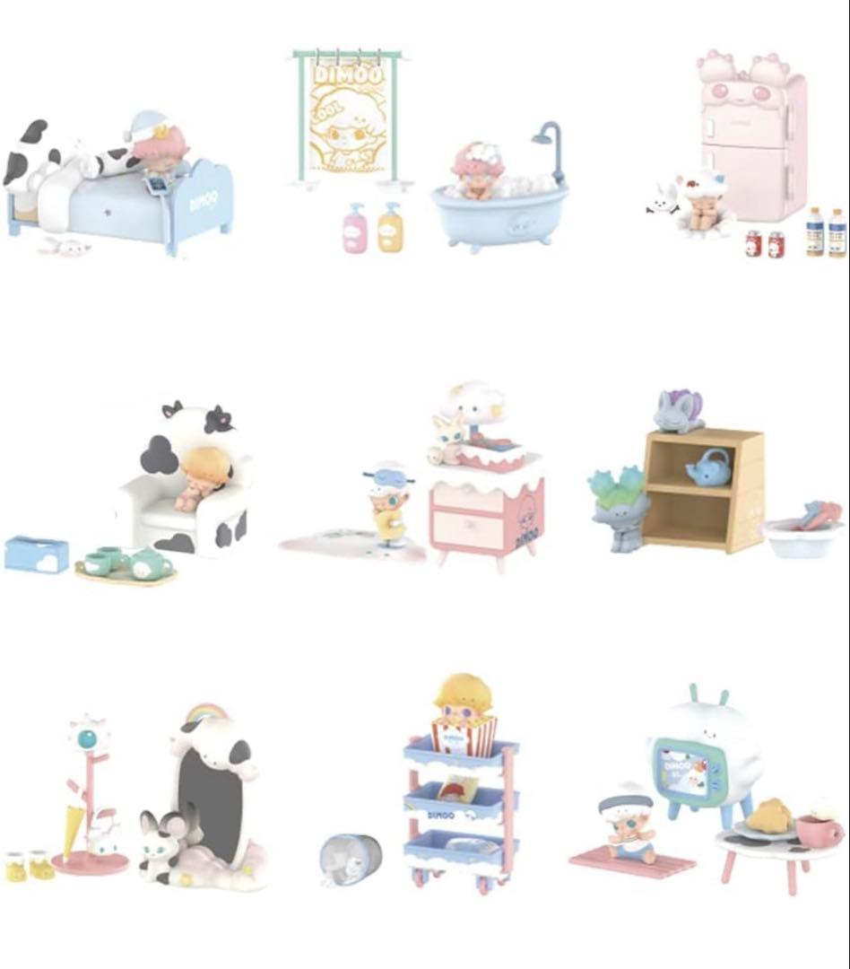 新品　POPMART DIMOO body シリーズ　セット