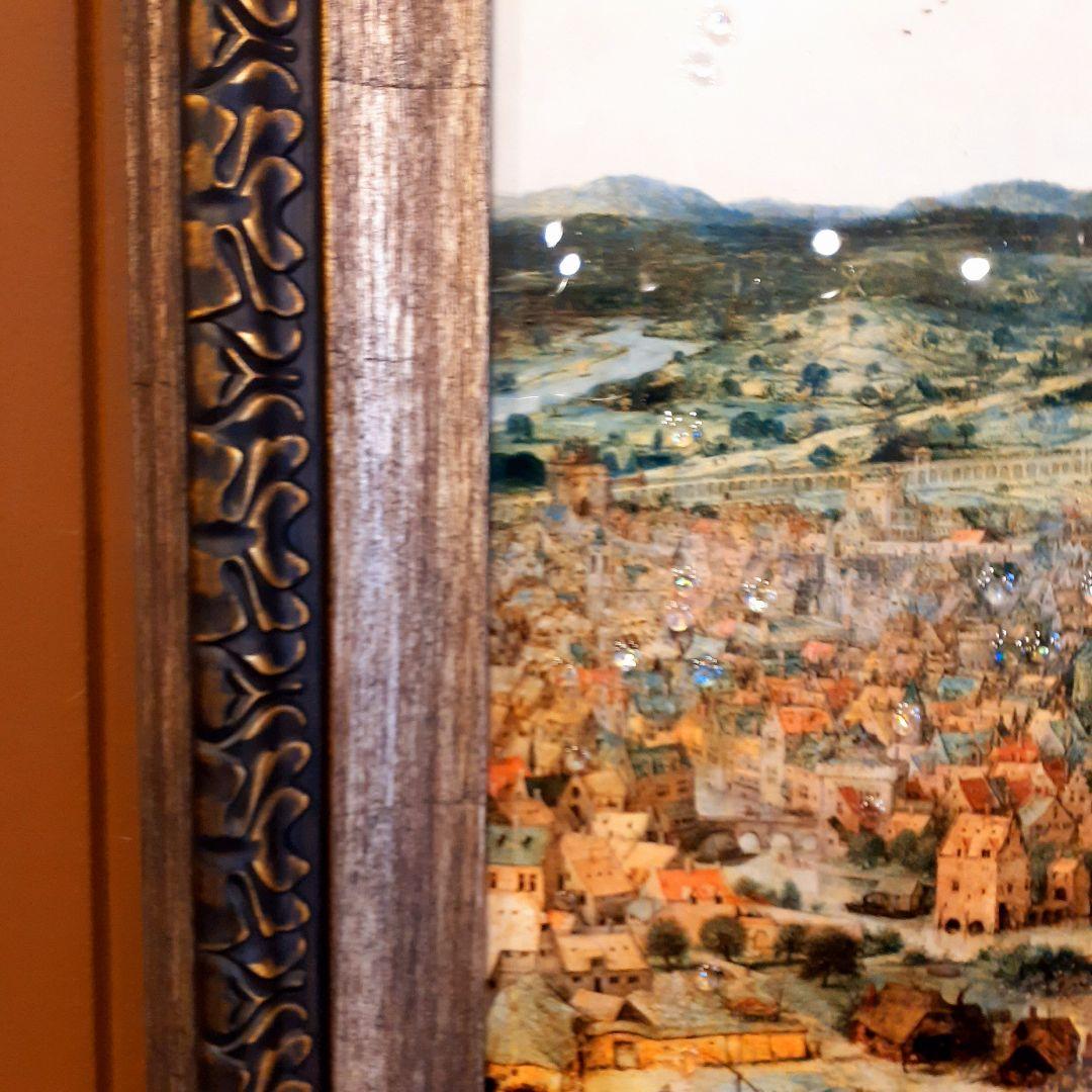 輸入雑貨　天然水晶石　クリスタルアート　『アルフォンス・マリア・ミュシャ』　宝石