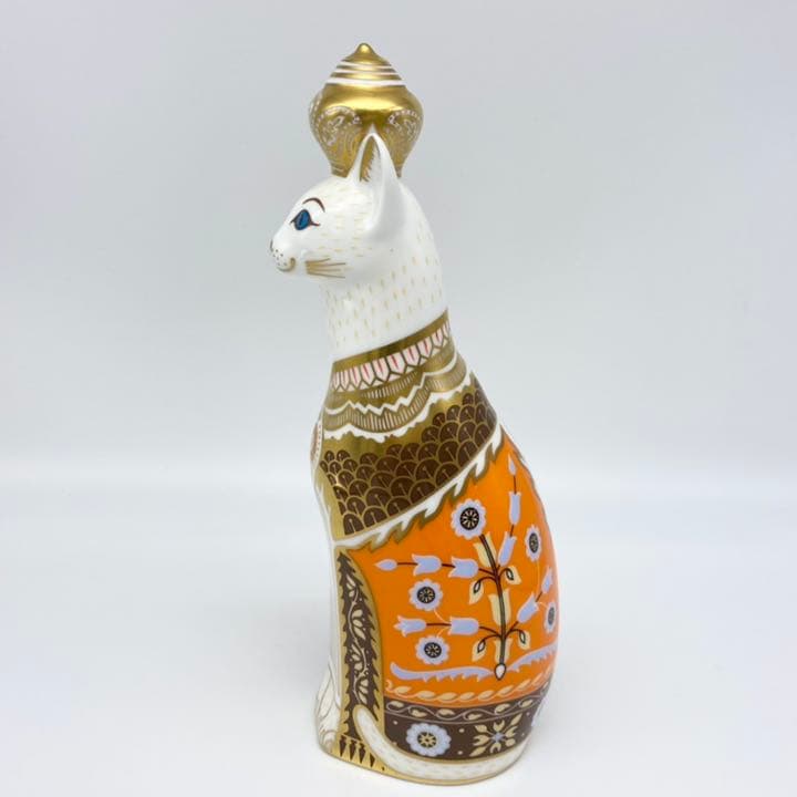 安い ロイヤルクラウンダービー 猫の王様 ロイヤルキャッツ シャム