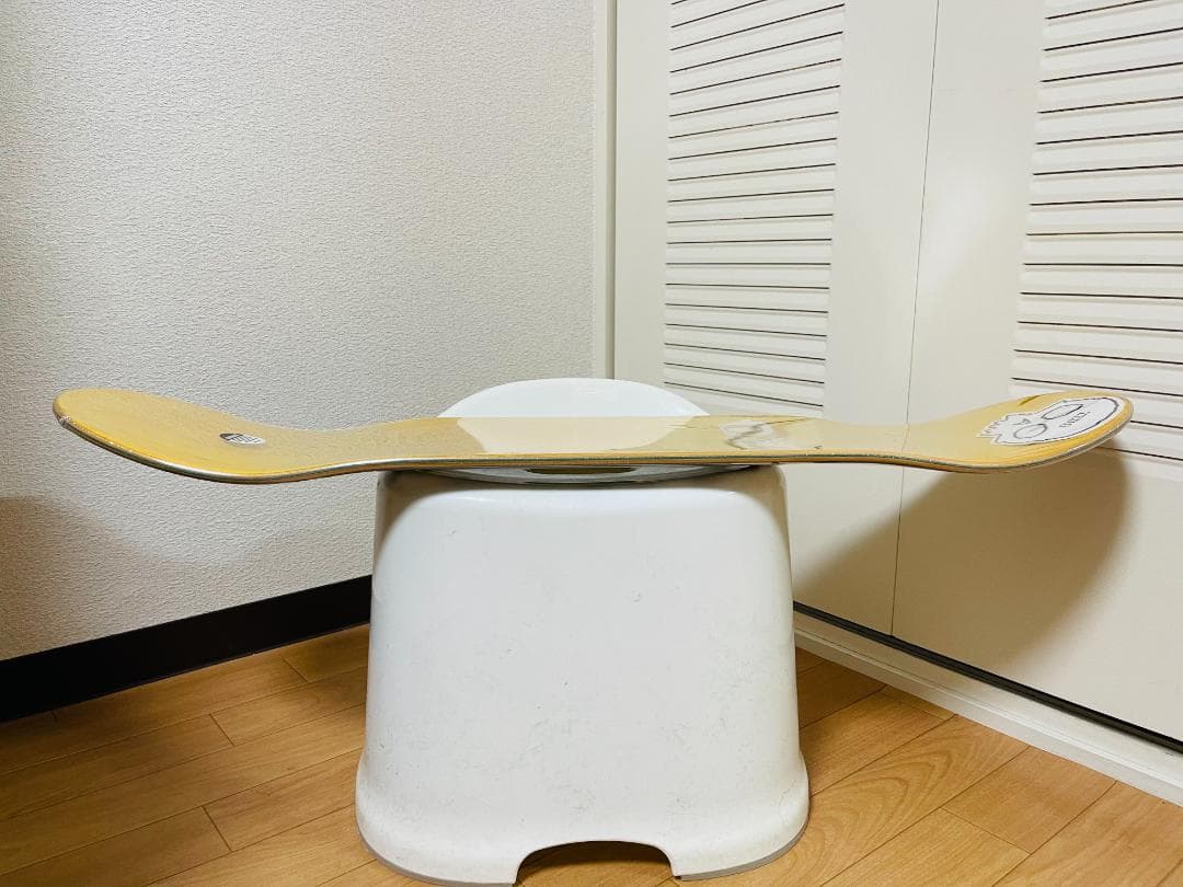 台湾製無地黒デッキテープ付き　ZERO ゼロ スケートボードデッキ　8.125