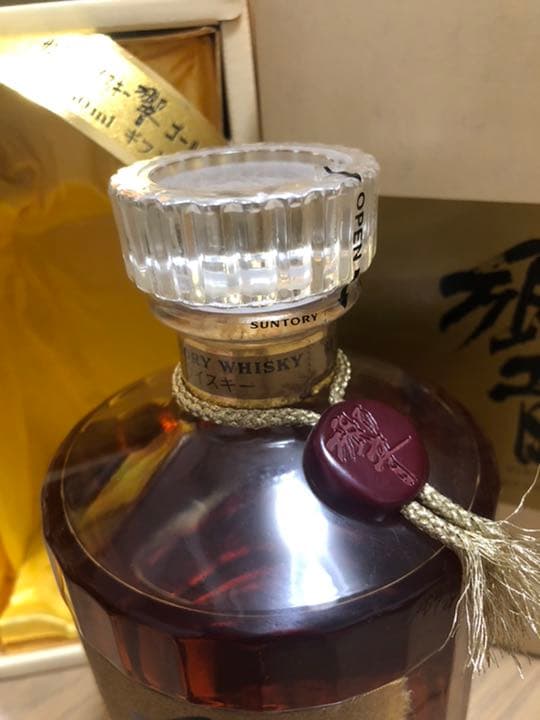 s-110 SUNTORY 響 ゴールドラベル 750ml ギフトボックス入り s-110