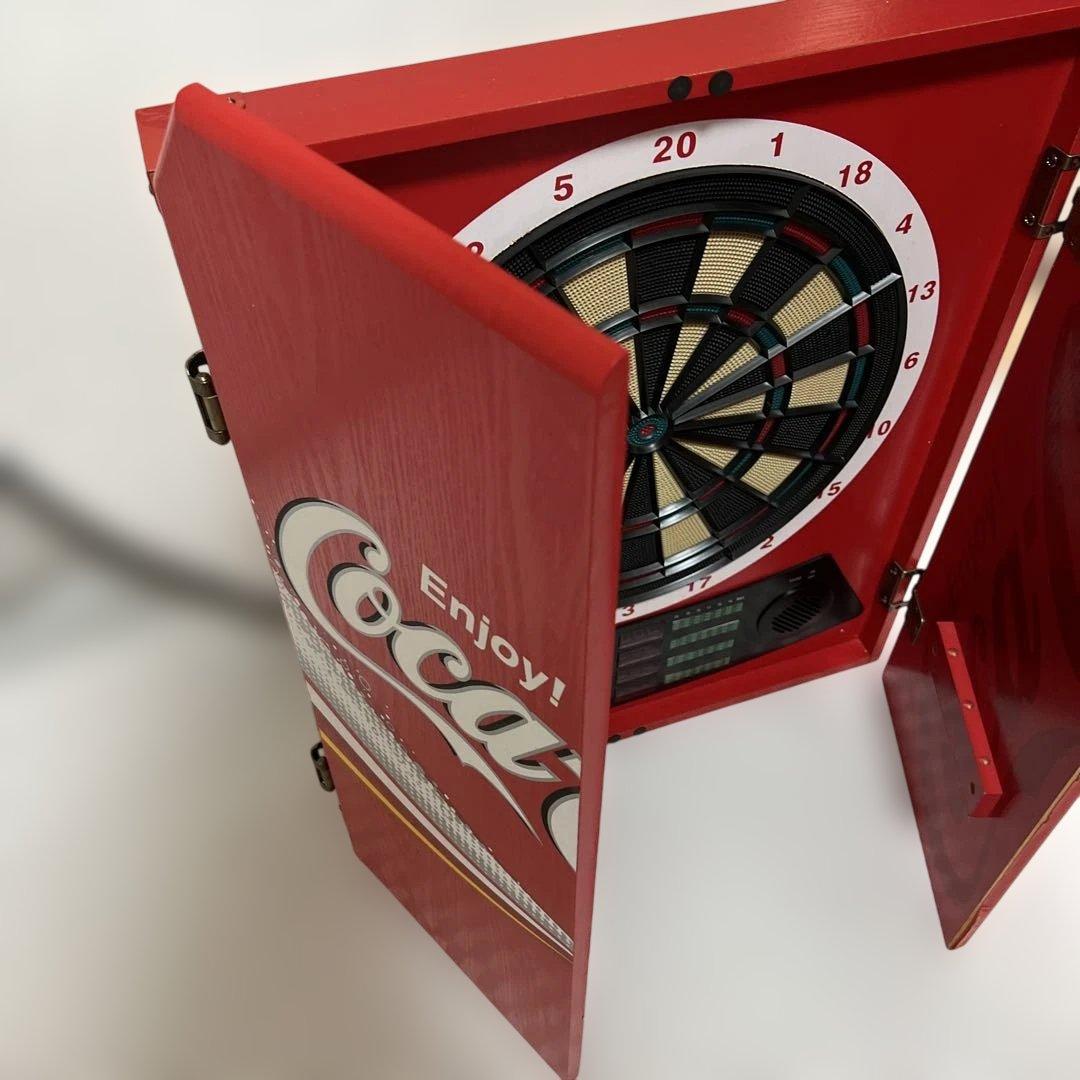 Coca-Cola コカ・コーラ 電子ダーツボード フルセット 美品