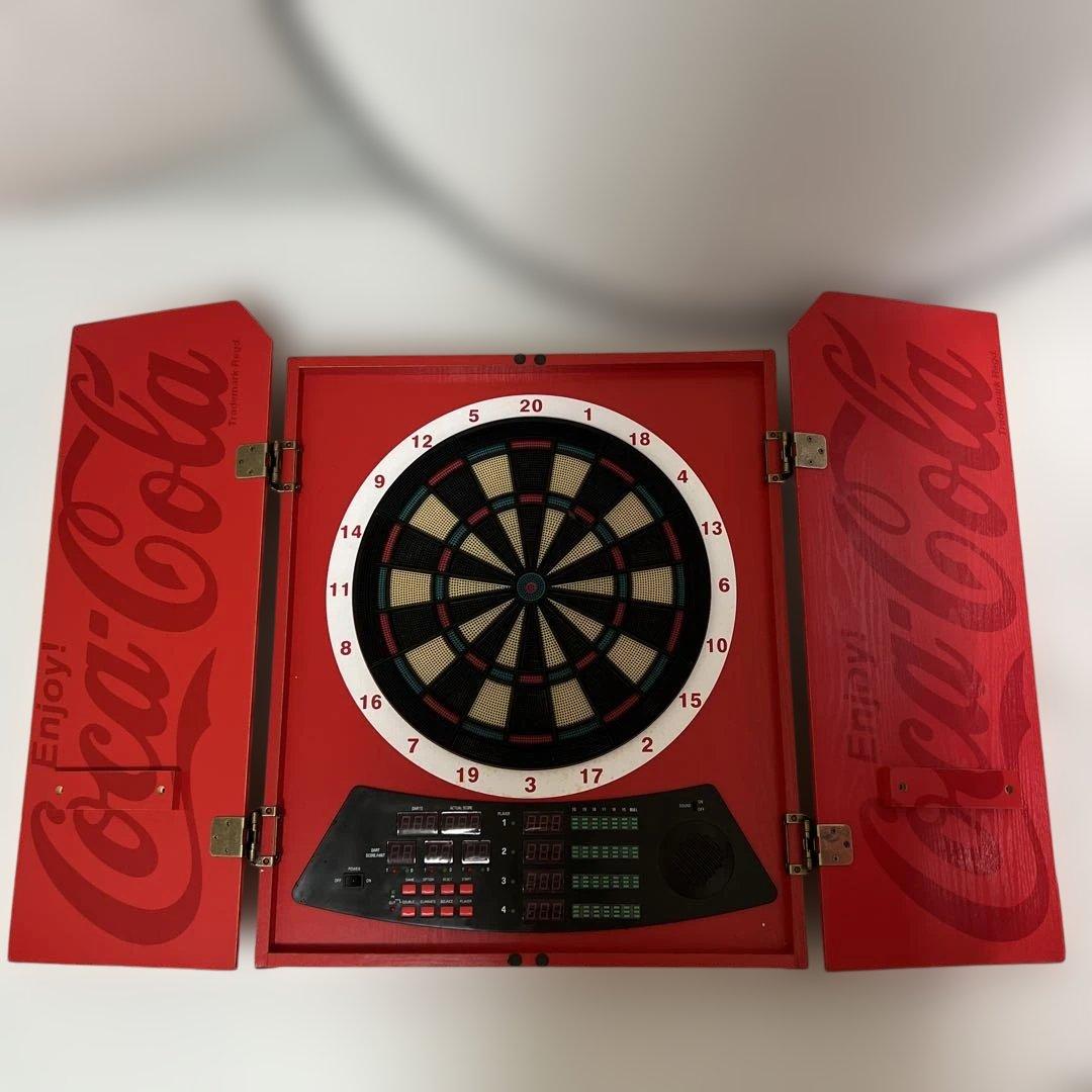 Coca-Cola コカ・コーラ 電子ダーツボード フルセット 美品