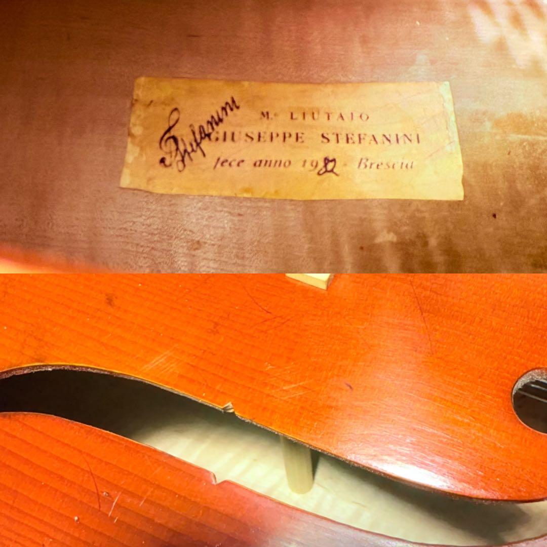 【希少】Giuseppe Stefanini チェロ イタリア製 1982年製