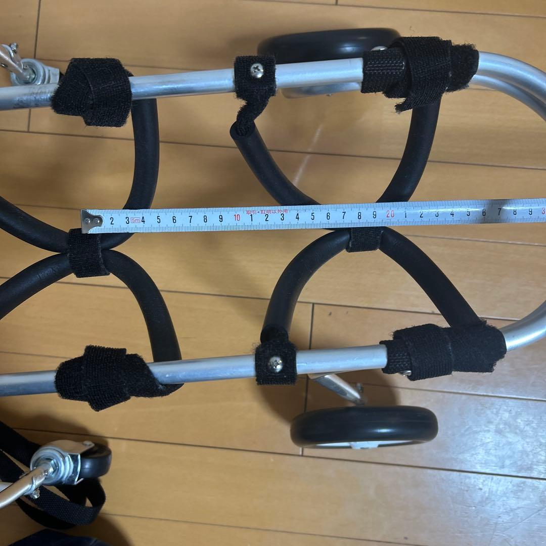 ポチの車イス 中古 アルミ製 調整可能 超小型犬｜犬用車いす
