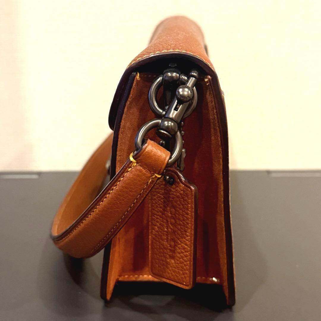 美品 COACH コーチ タビー ショルダー バッグ 26