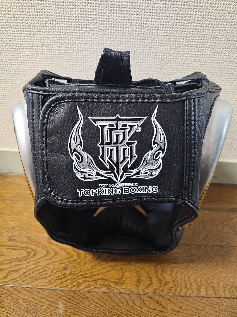ほぼ未使用】TOPKING ヘッドギア キックボクシング/ムエタイ