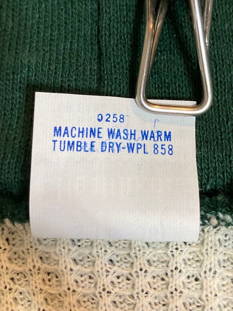 【美品】70's Health Knit ダブルフェイス ジップパーカー（S）