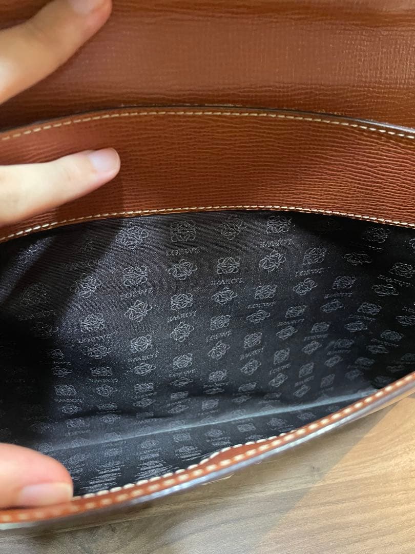 ロエベブラウン ビジネスバッグ