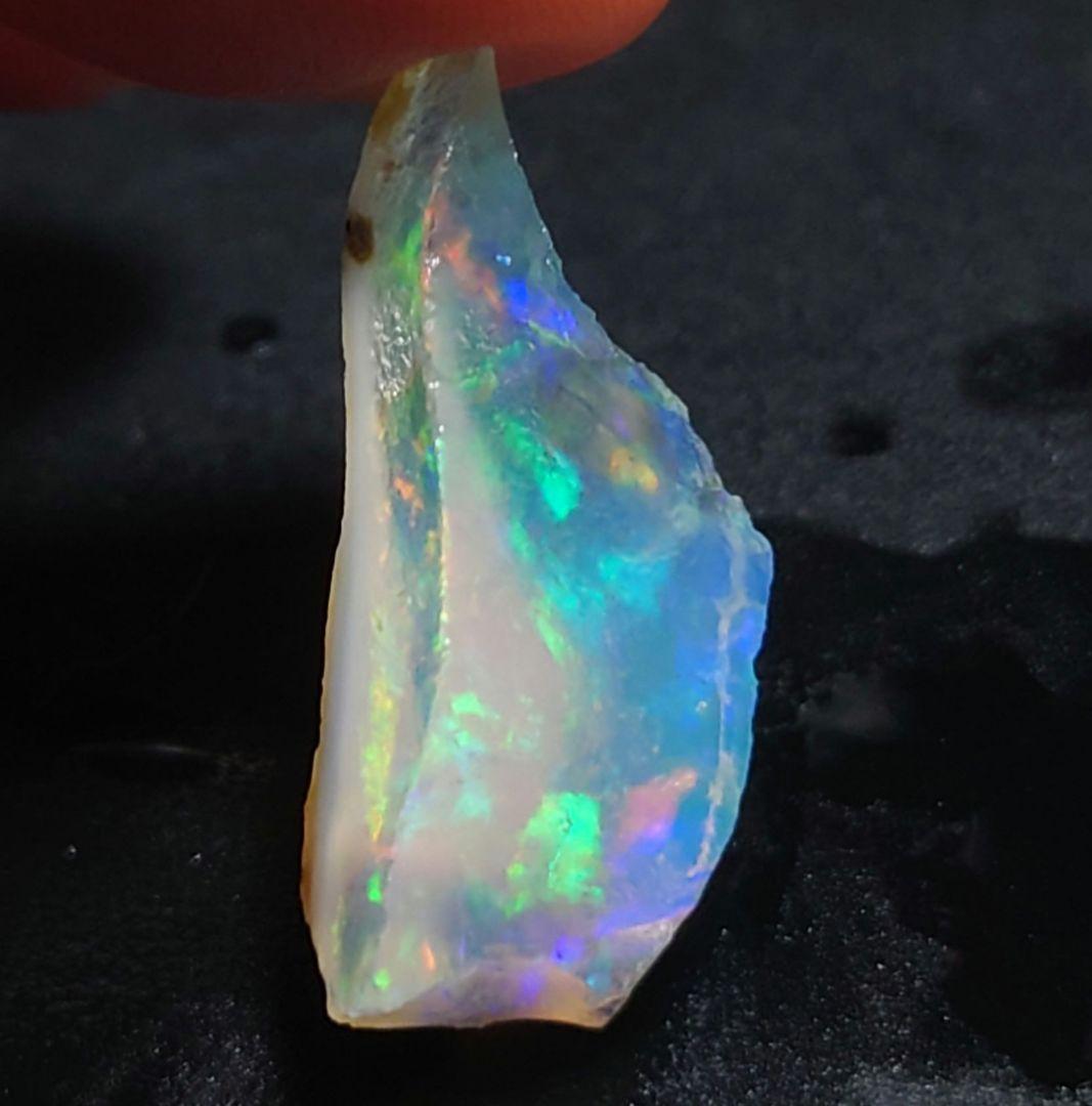 エチオピアウェロ産 チョークオパール 鉱物標本 原石 ポッチ 【18ct