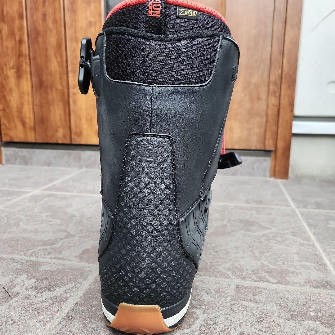2回使用⭐Salomon DIALOGUE　Xスノーボードブーツ28cm黒赤